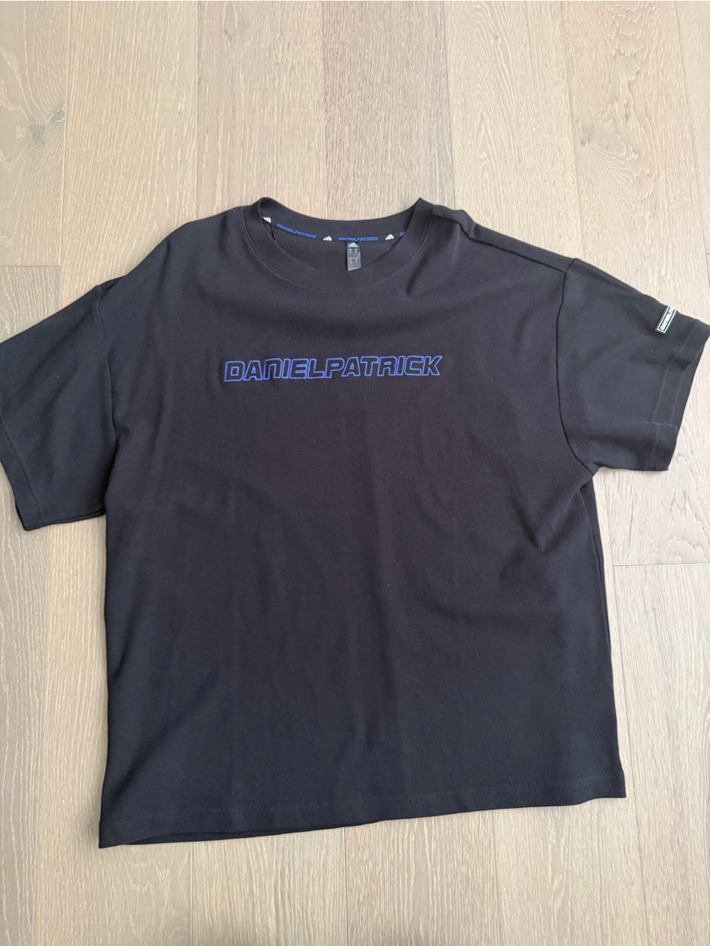 Daniel Patrick Black Short Sleeve Logo Tee